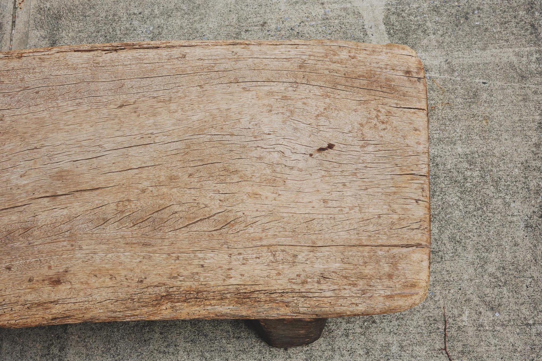 Antique Yala Wood Nupe Tribe Coffee Table