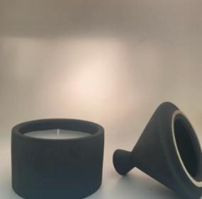 Nordic Unscented Ceramic Candle