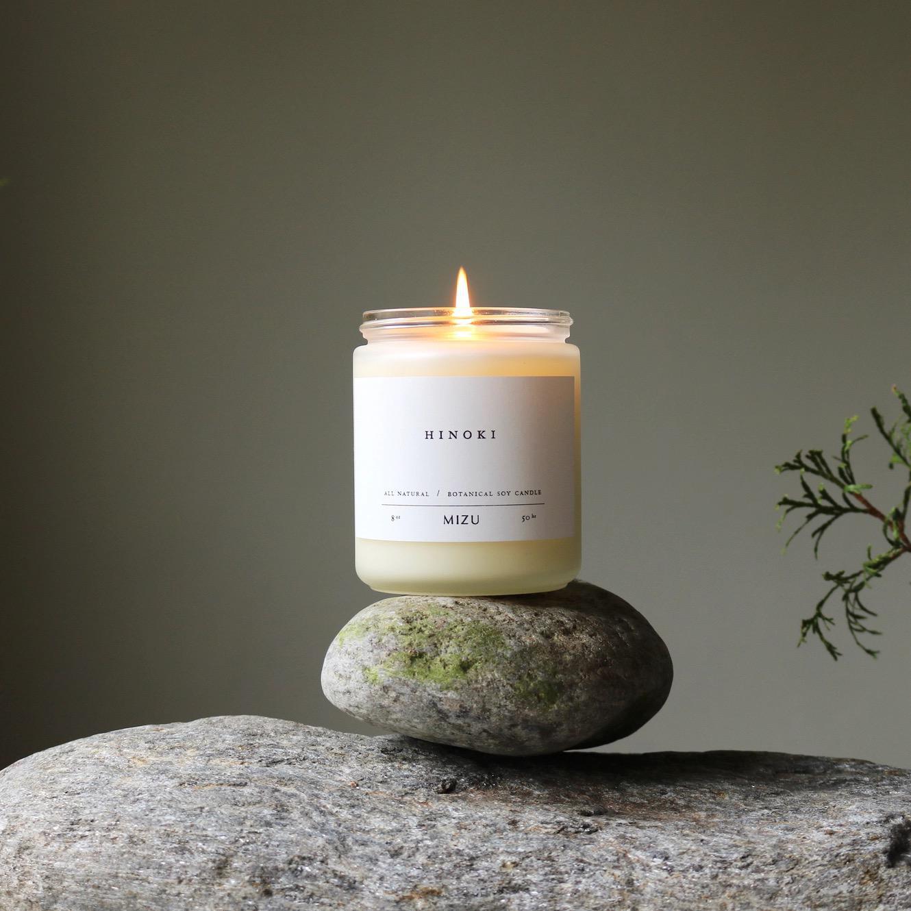 Hinoki Essential Oil Candle