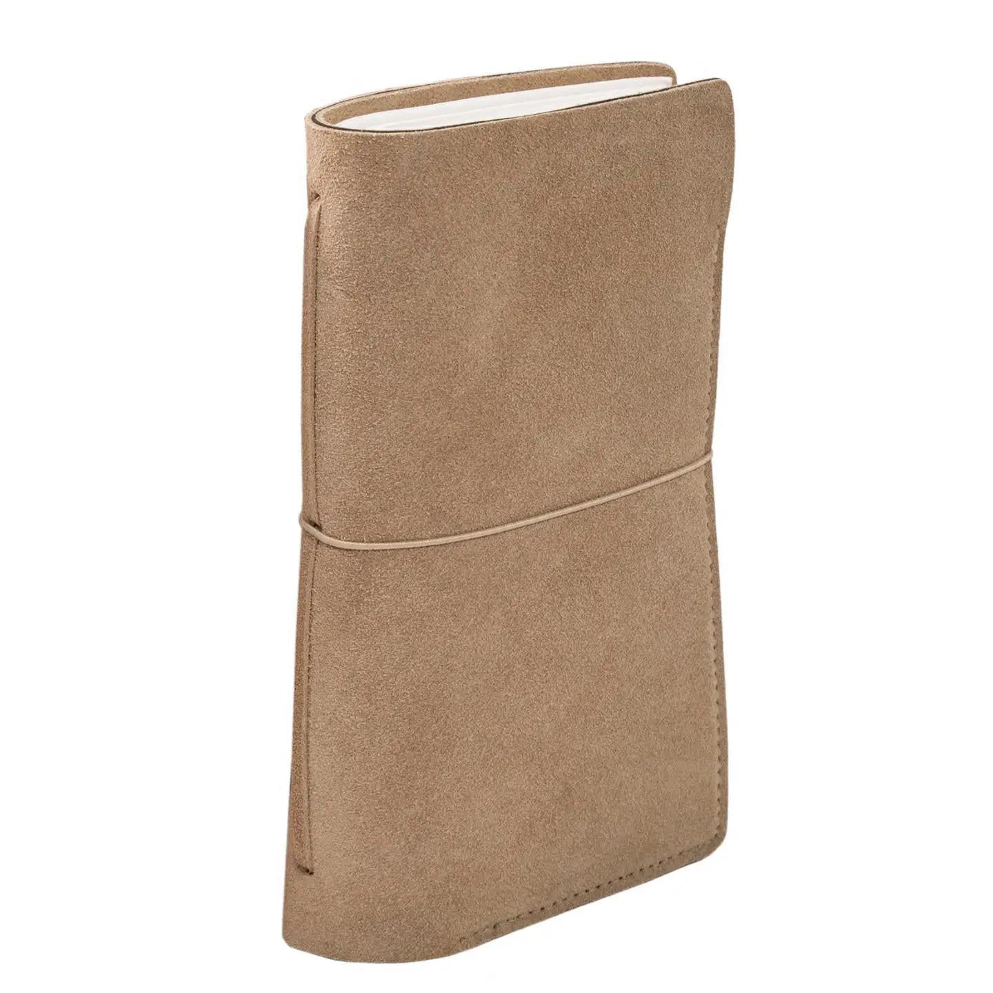 Suede Journal with Organic Cotton Paper - SMALL