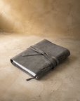 Suede Journal with Organic Cotton Paper - LARGE