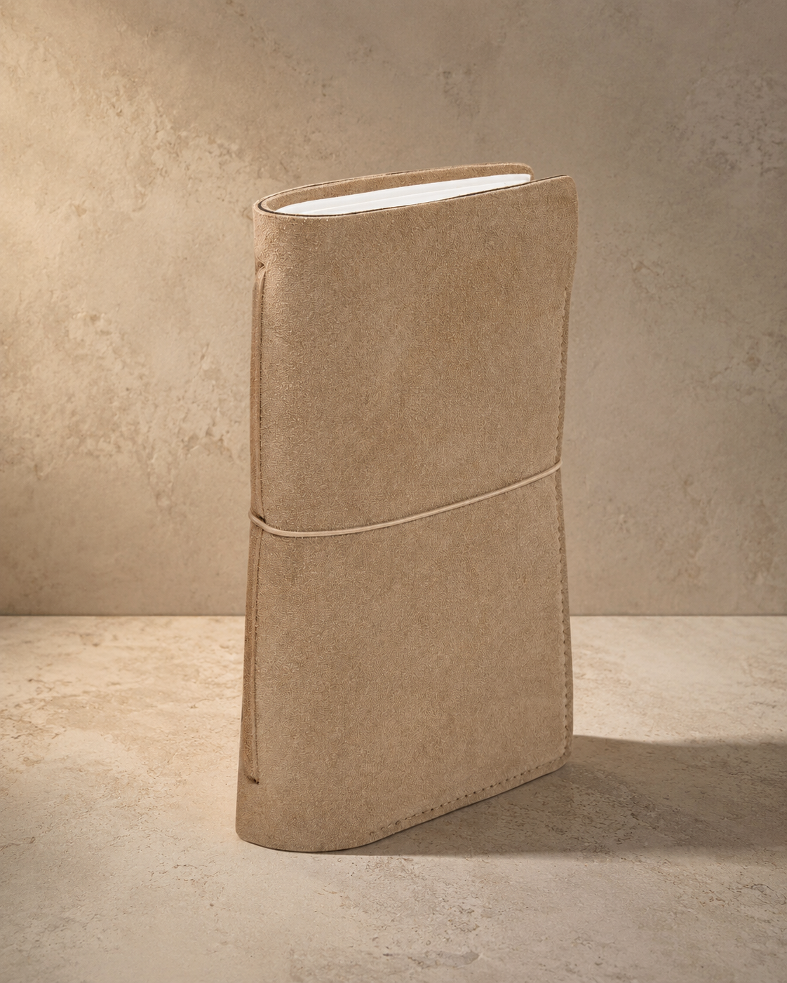 Suede Journal with Organic Cotton Paper - SMALL