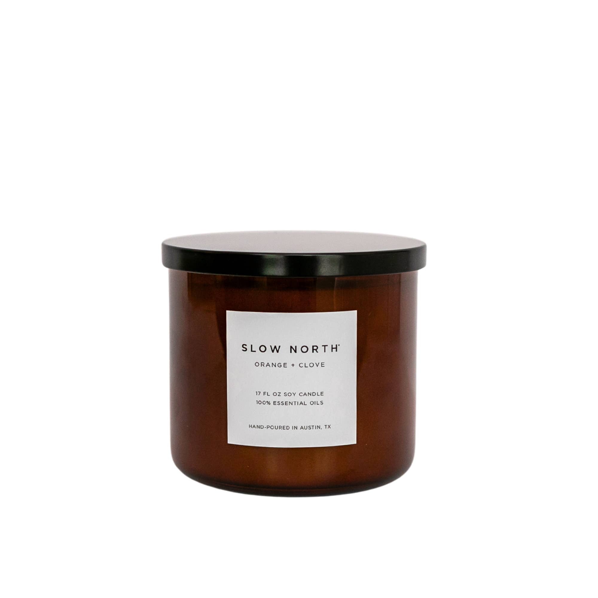 Orange + Clove - Signature 3-Wick Non-Toxic Candle