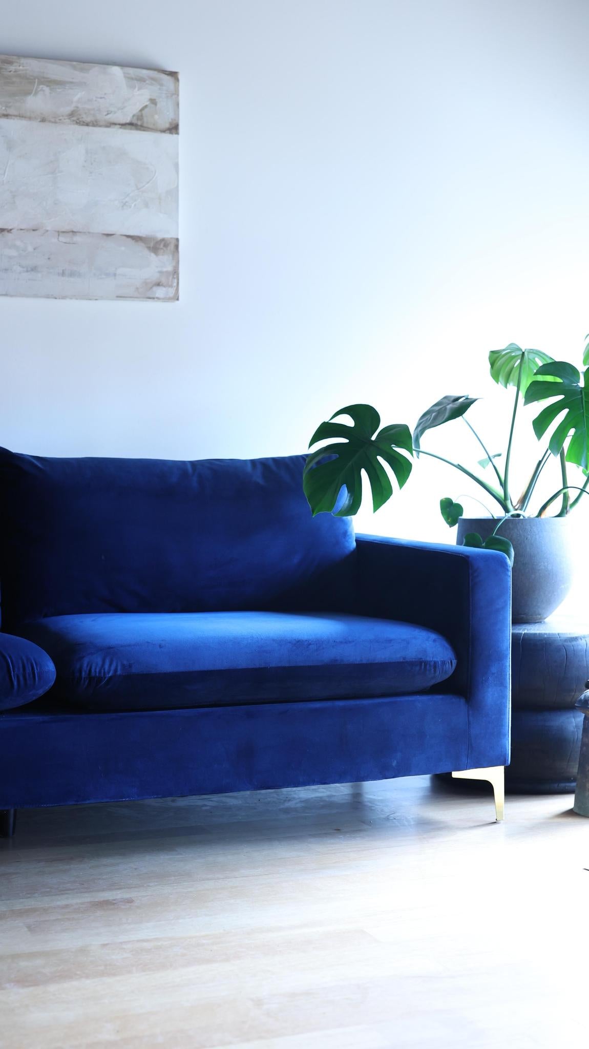 The Sapphire Sofa