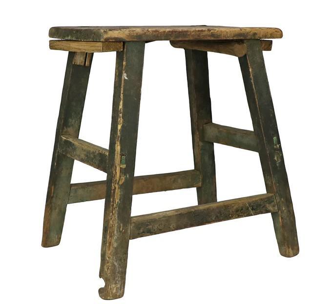 Vintage Village Stool