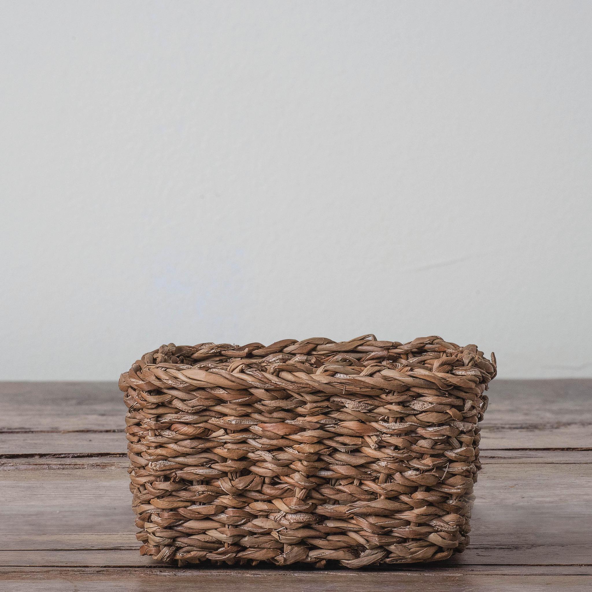 Sea Grass Square Baskets