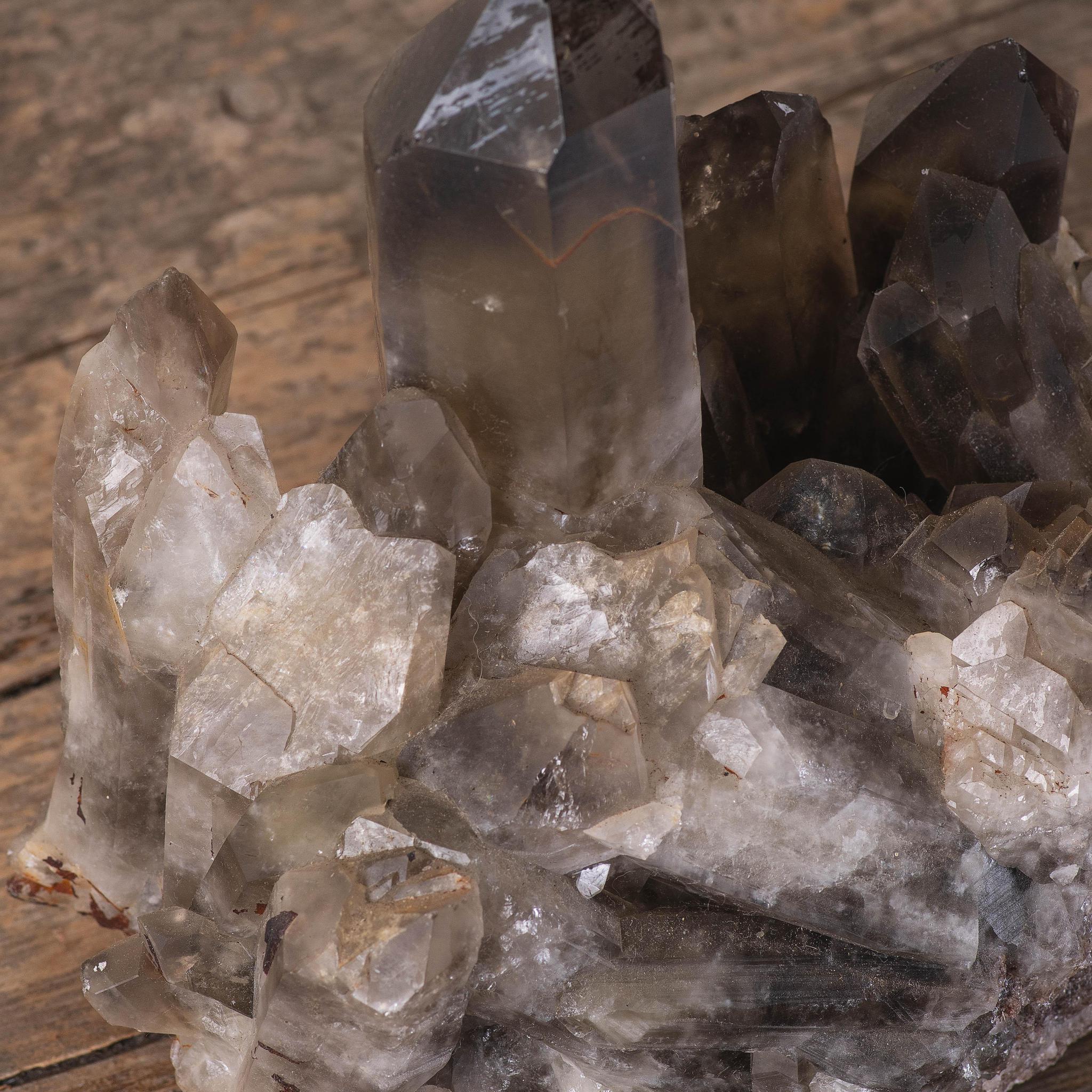 Smokey Quartz Cluster - Large