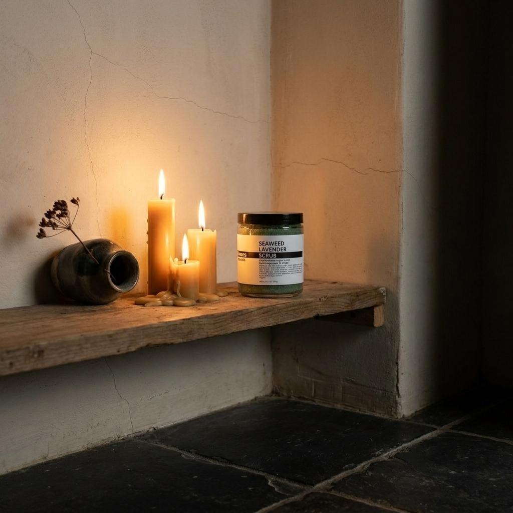Moon Rivers Seaweed Lavendar Scrub