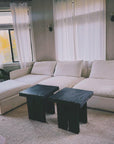 Snow White Deep Depth Section Sofa