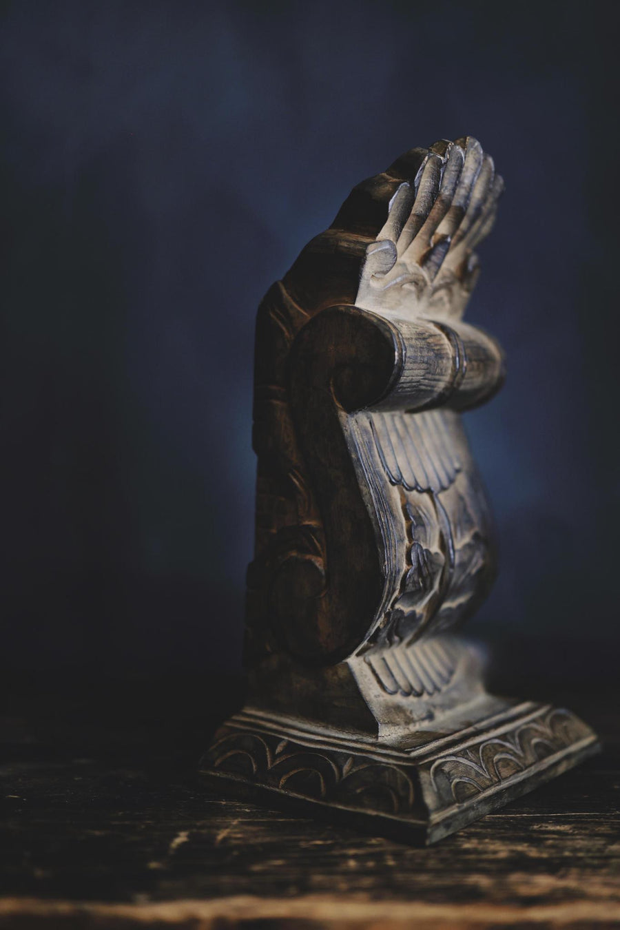 Balinese Hand-Carved Wooden Sculpture