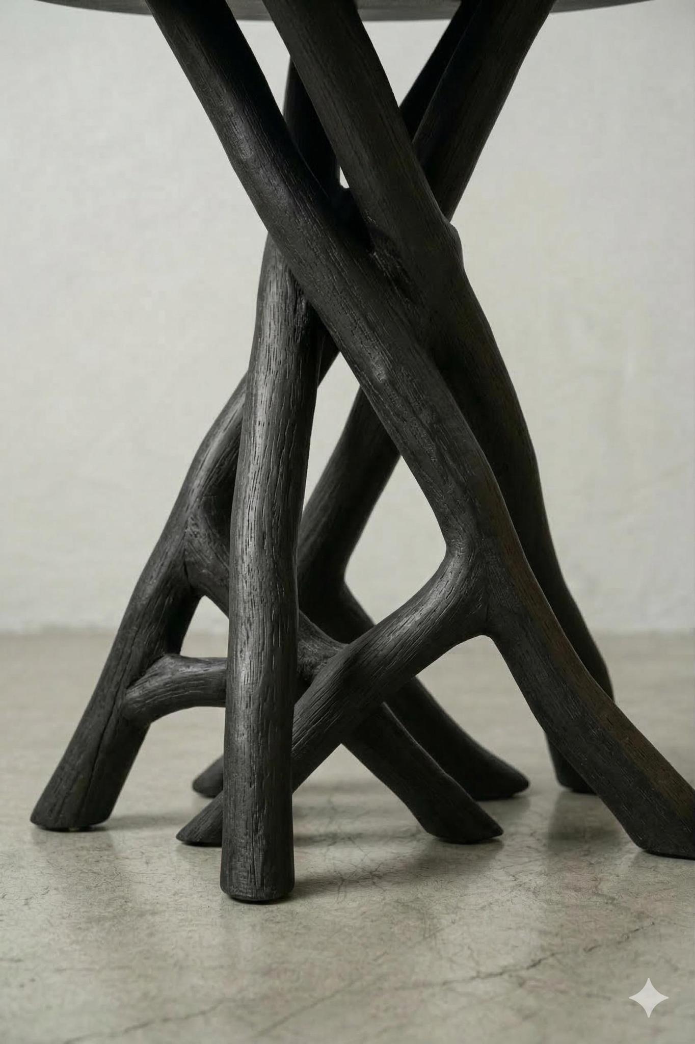 Root Table in Ebony