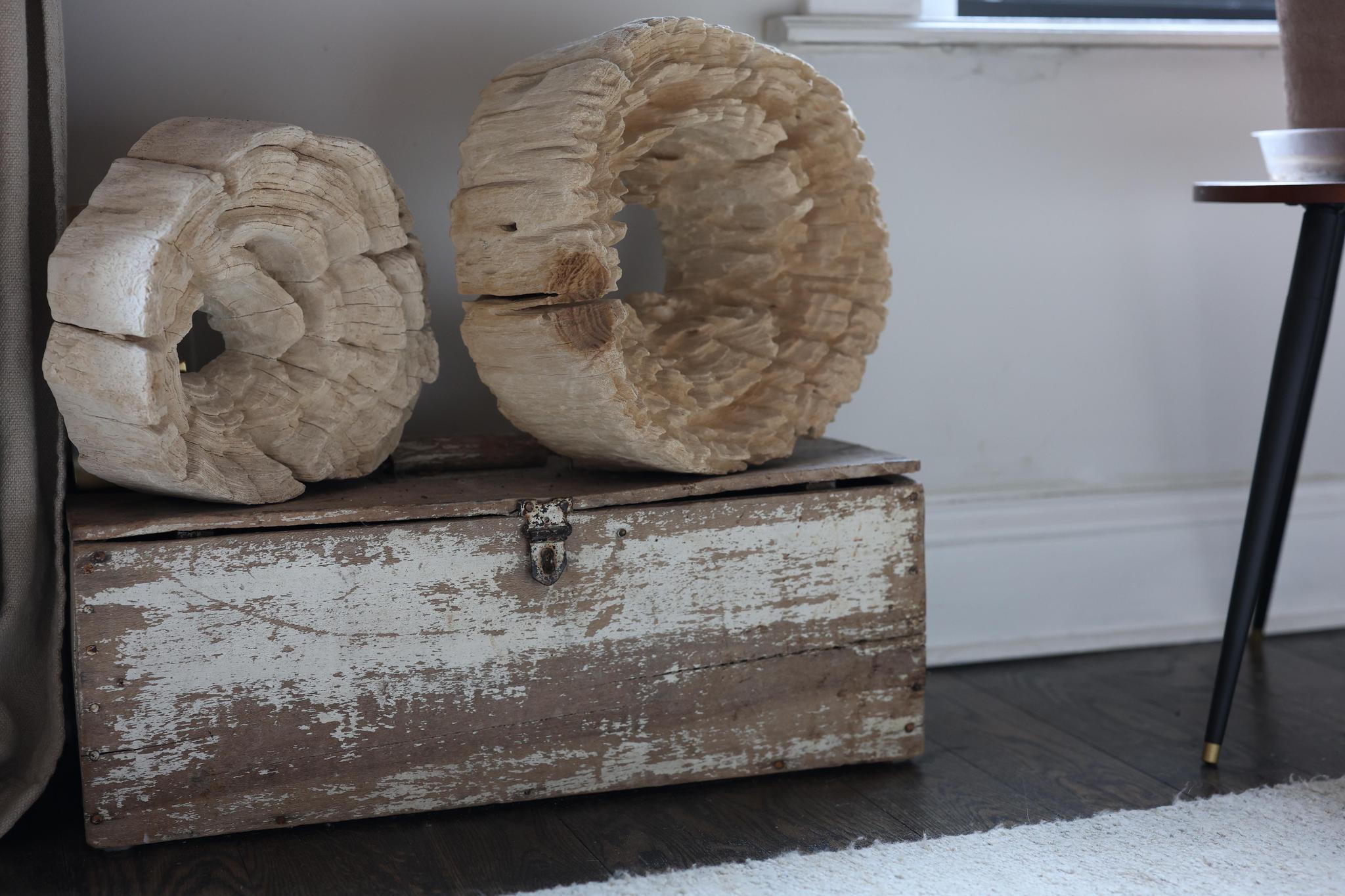 Natural Weathered Wood Sculptures