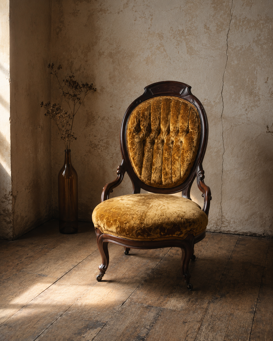 Amber Veil Parlour Chair