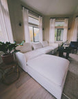 Snow White Deep Depth Section Sofa