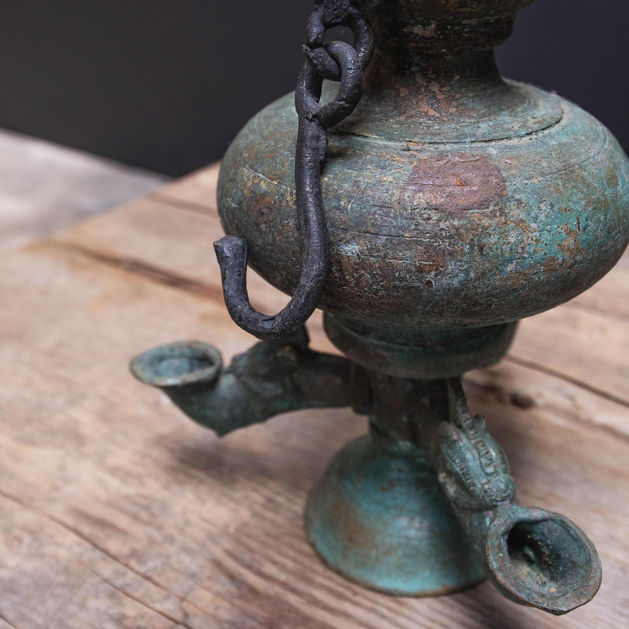 Antique Oil Lamp