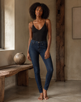 Dark Indigo Skinny Jeans