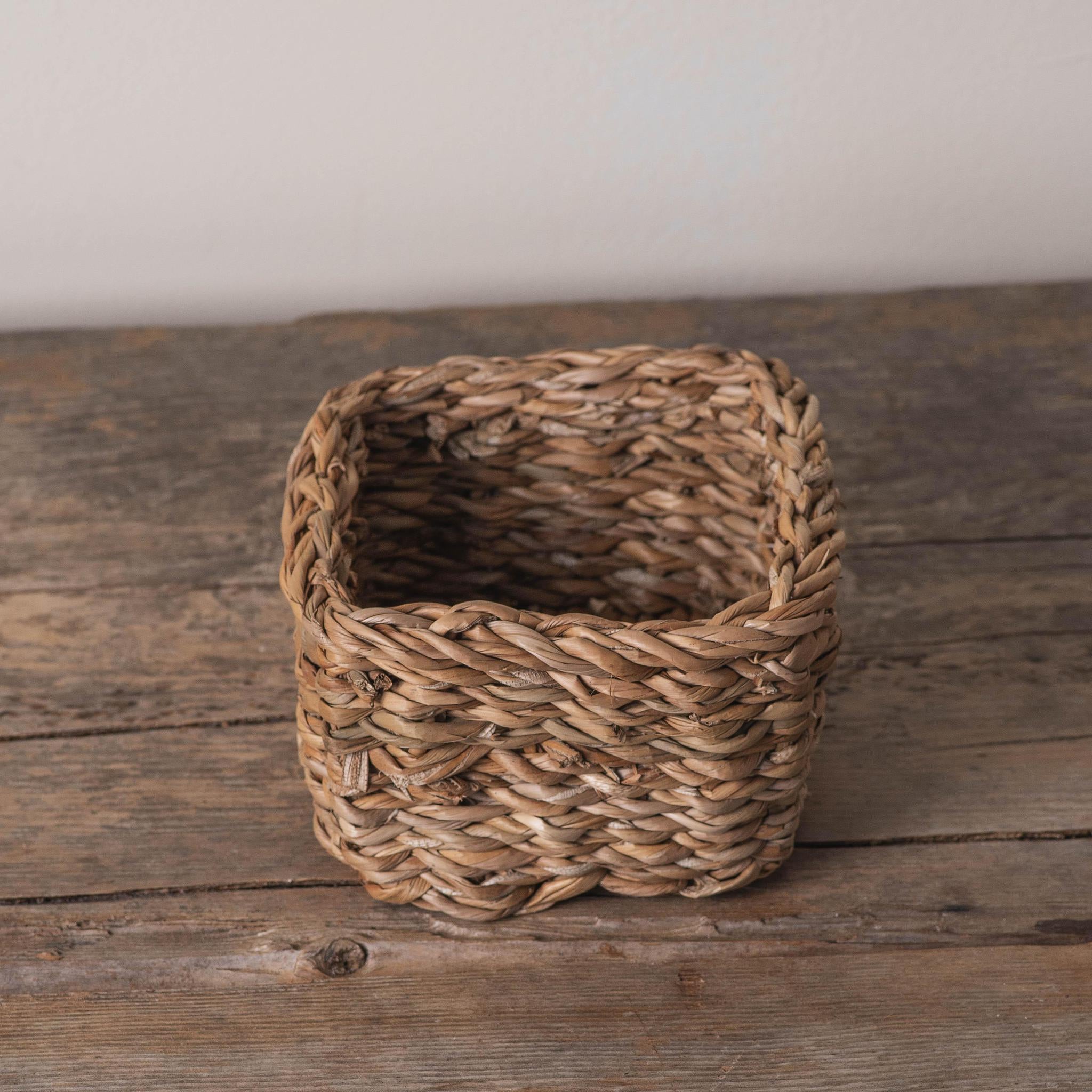 Sea Grass Square Baskets
