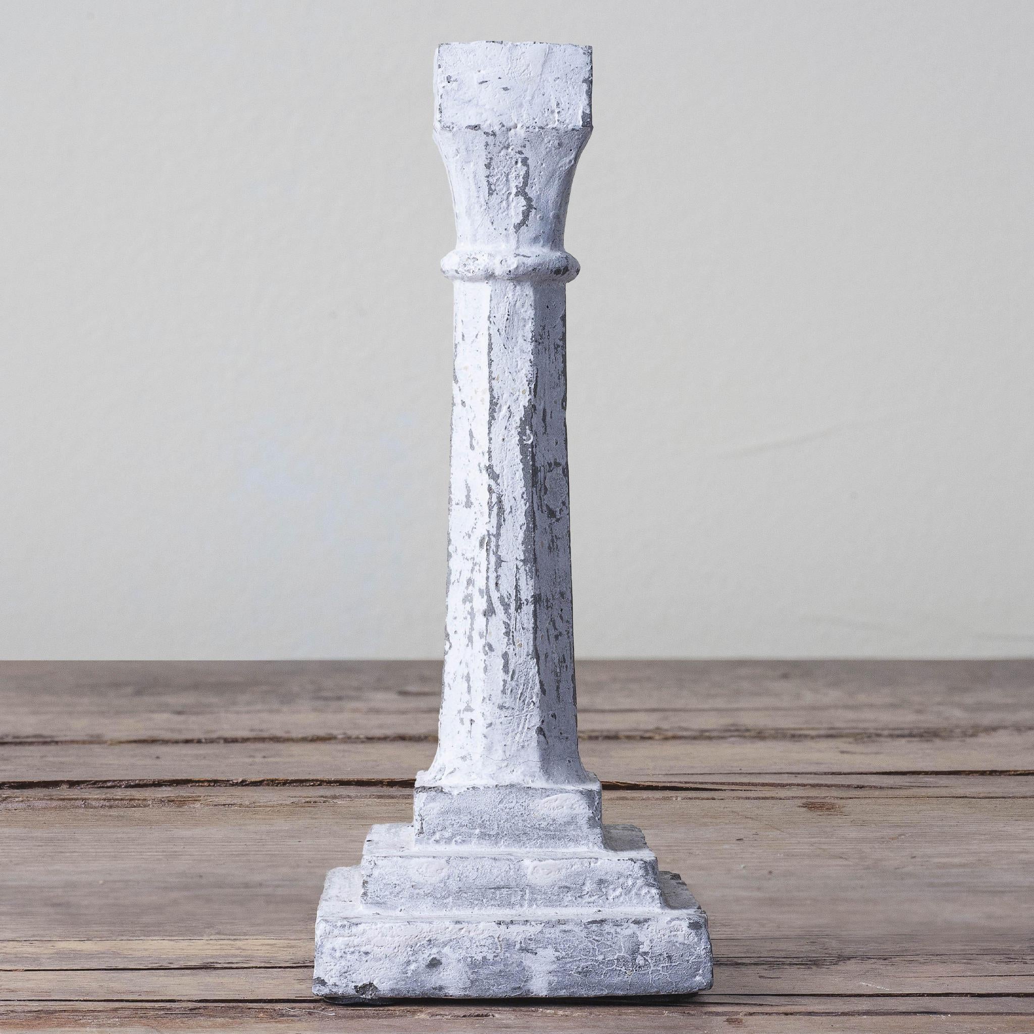 Rustic Pillar Sculpture