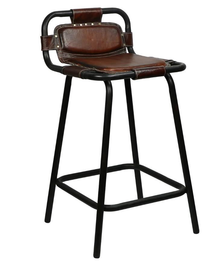 Leather Nova Stool