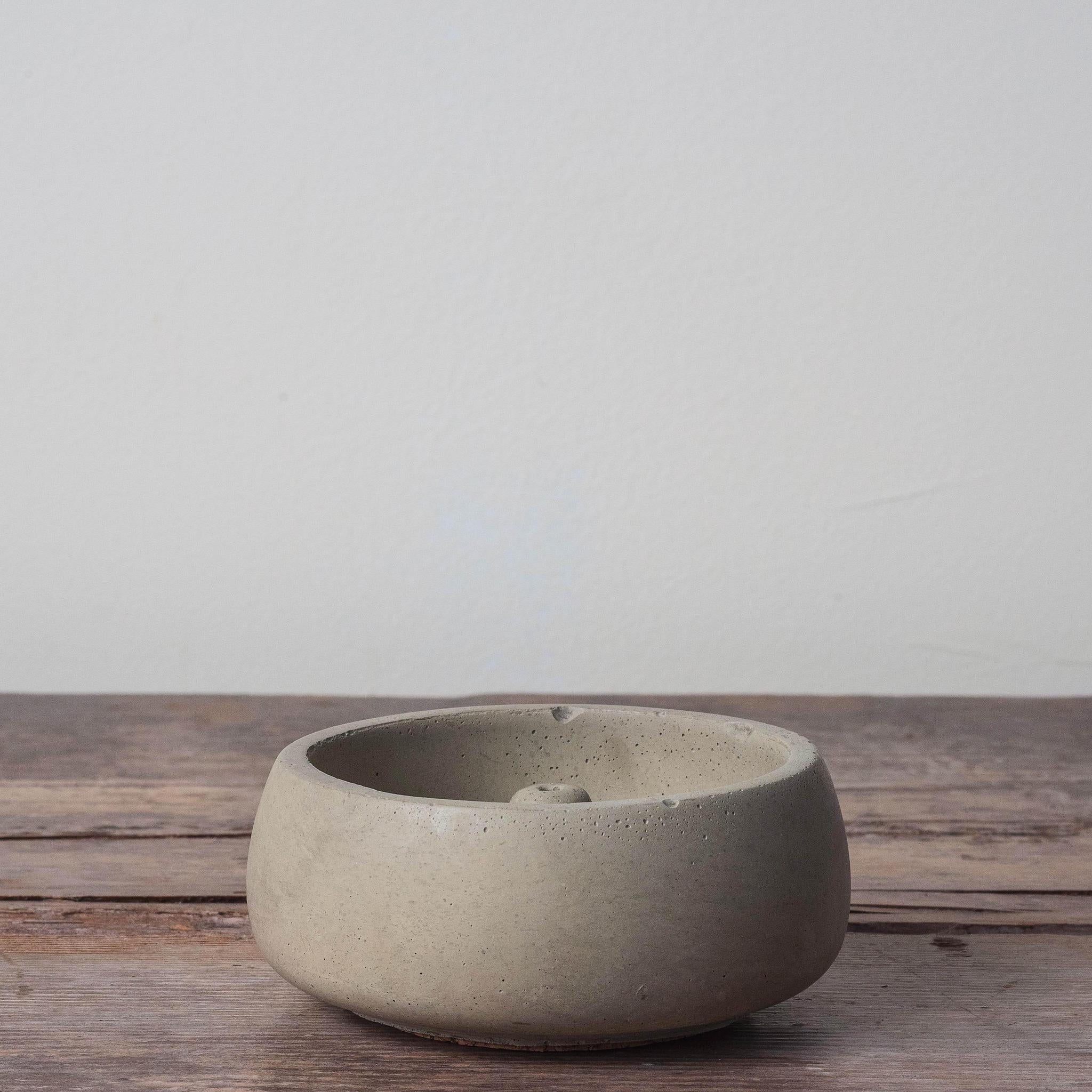 Cement Incense Holder