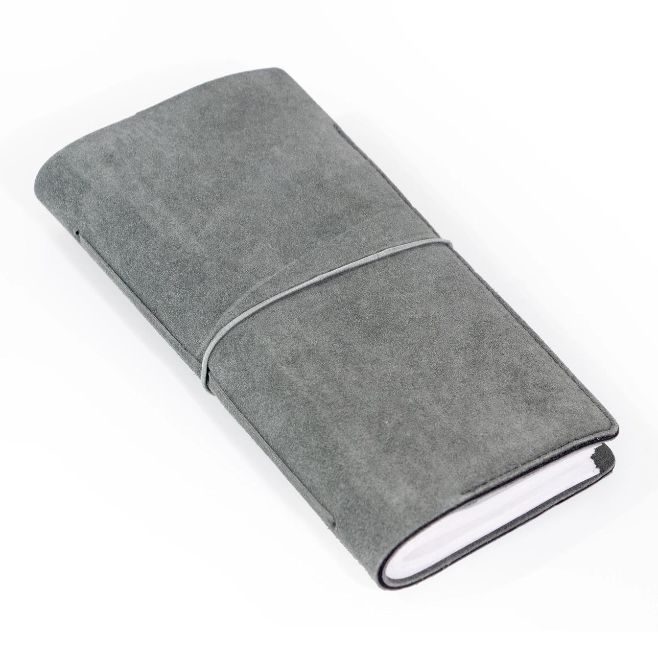 Suede Journal with Organic Cotton Paper - SMALL