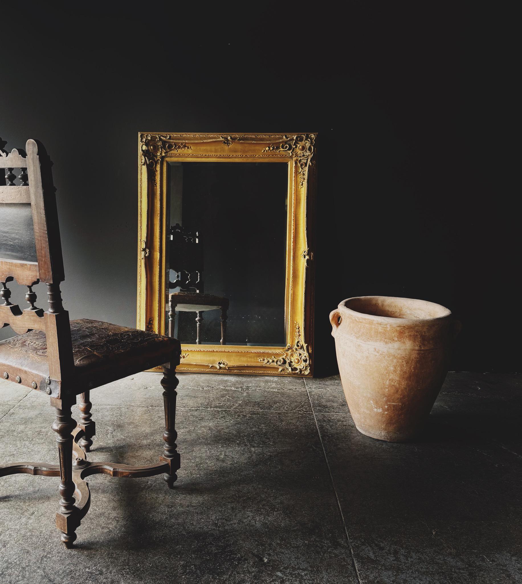 Baroque Gilded Mirror - Medium