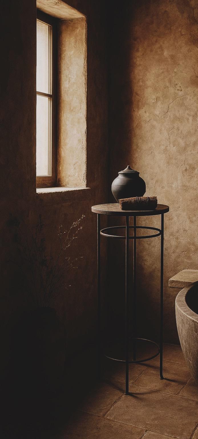 Metal Tall Side Table