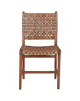 The Woven Leather Chair