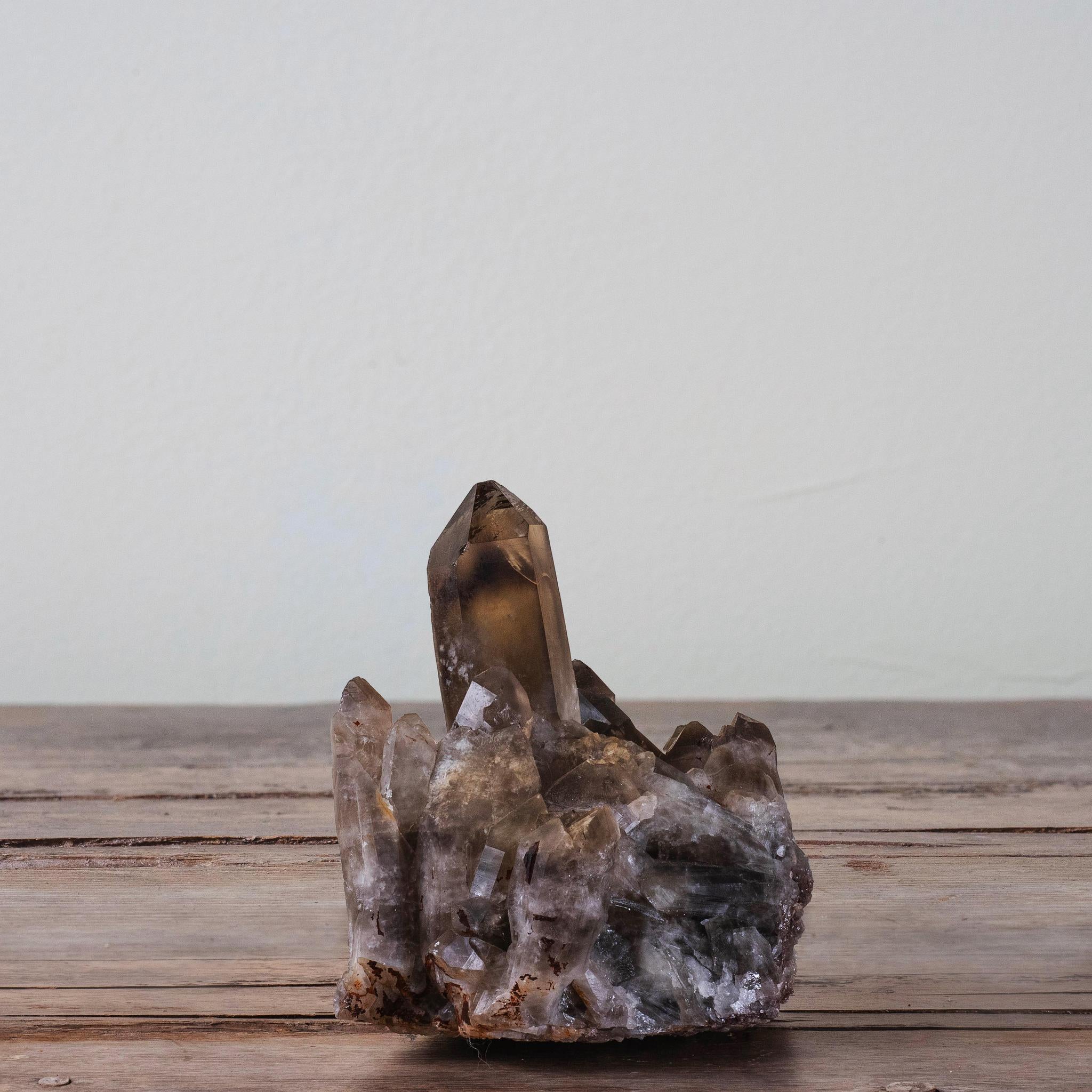 Smokey Quartz Cluster - Large