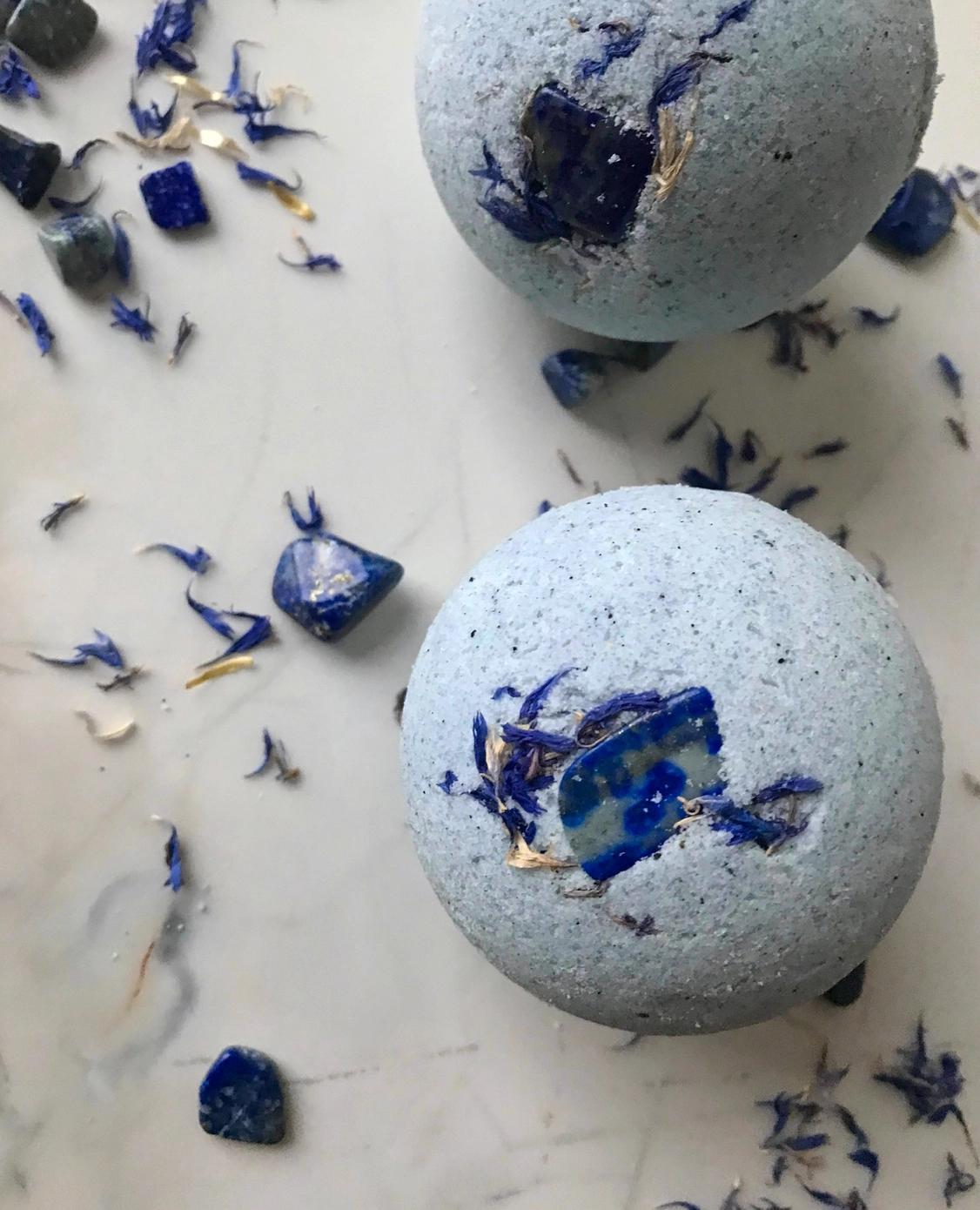 Moon Rivers Lapis Bath Bomb