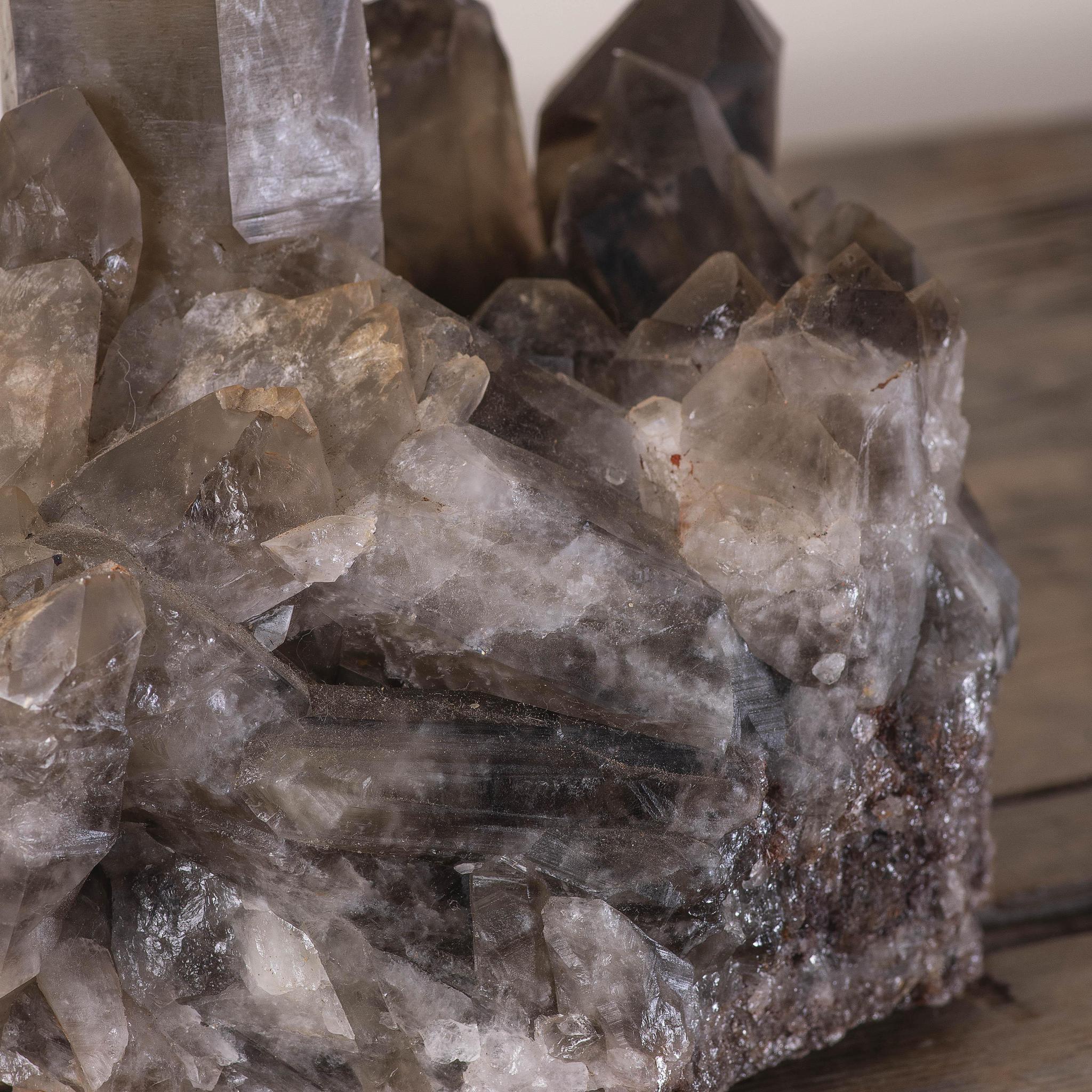 Smokey Quartz Cluster - Large