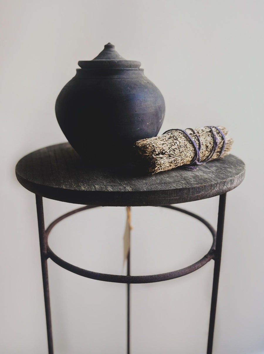 Metal Tall Side Table