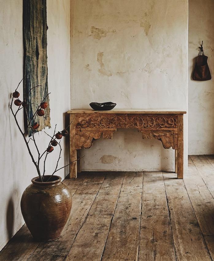 Carved Light Table