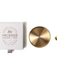 Copper Incense Holder + Tray Set