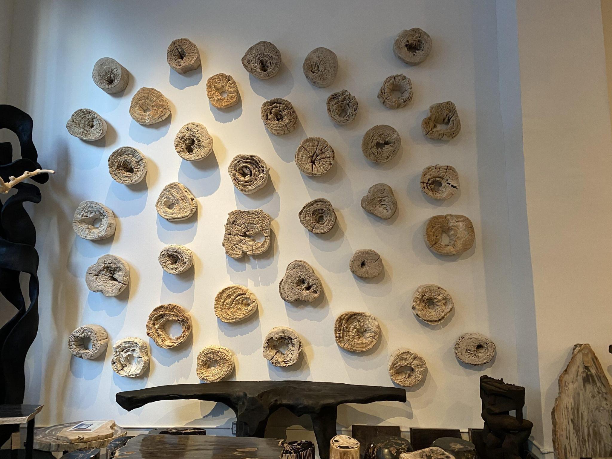 Natural Weathered Wood Sculptures