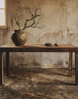 Reclaimed Redwood Console Table