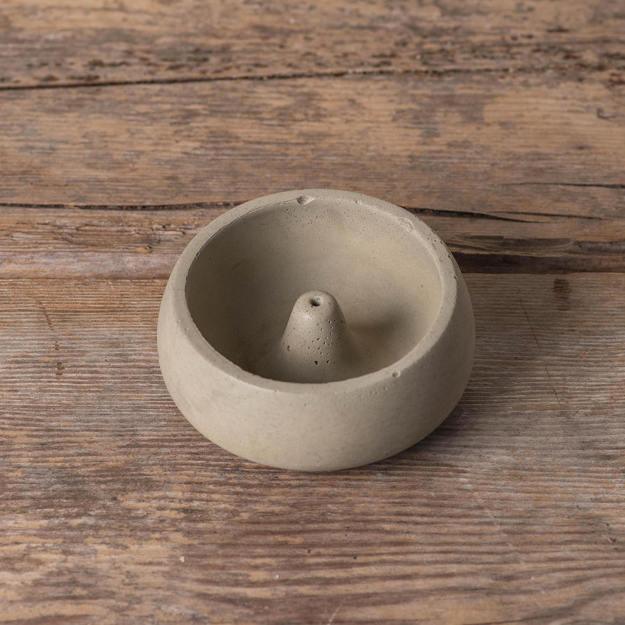Cement Incense Holder