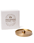 Copper Incense Holder + Tray Set