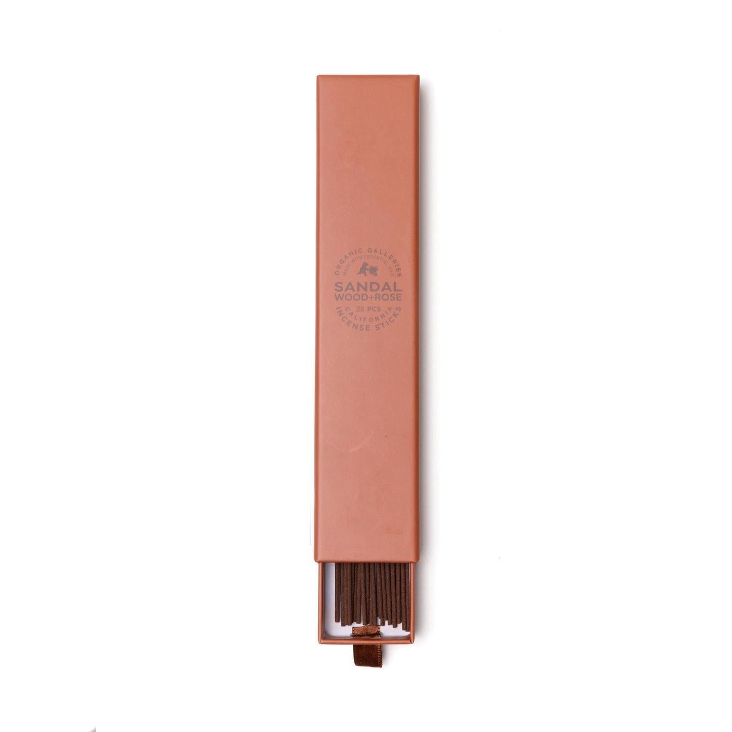 Sandalwood + Rose Aromatherapy Incense Sticks