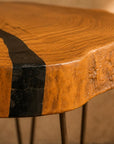Reclaimed Wood Side Table