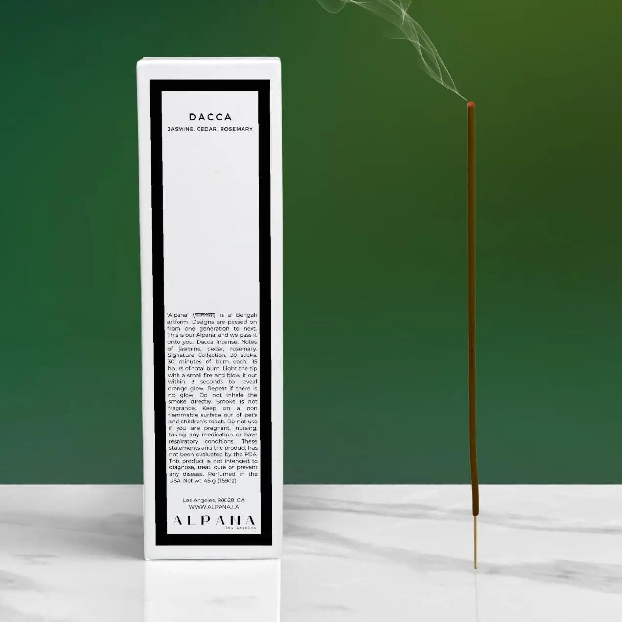 Jasmine Cedar Rosemary Dacca Incense Sticks