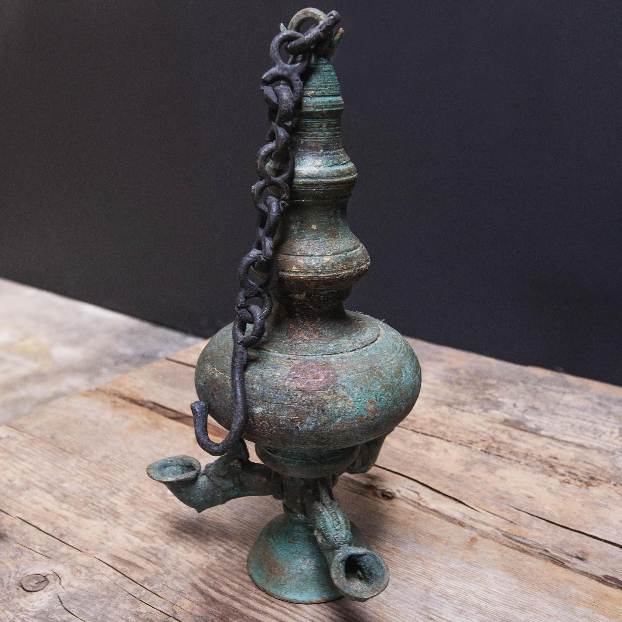 Antique Oil Lamp