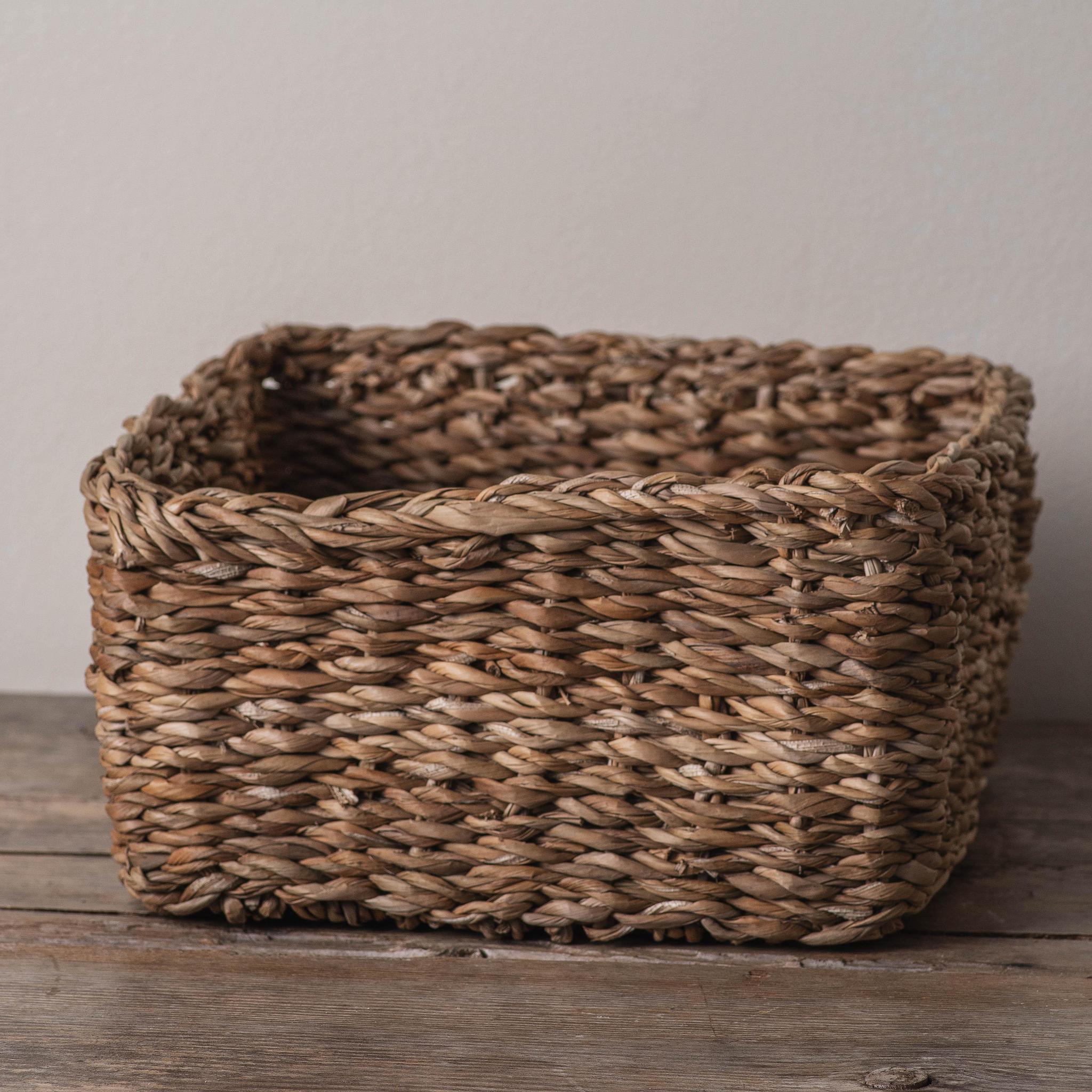 Sea Grass Square Baskets