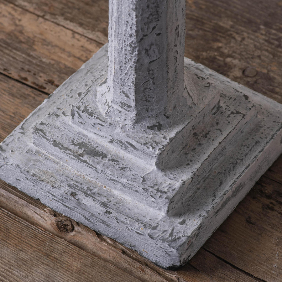 Rustic Pillar Sculpture