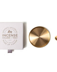Copper Incense Holder + Tray Set