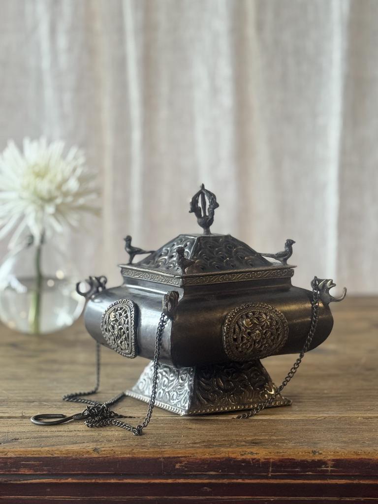 Nepalese Hanging Incense Burner