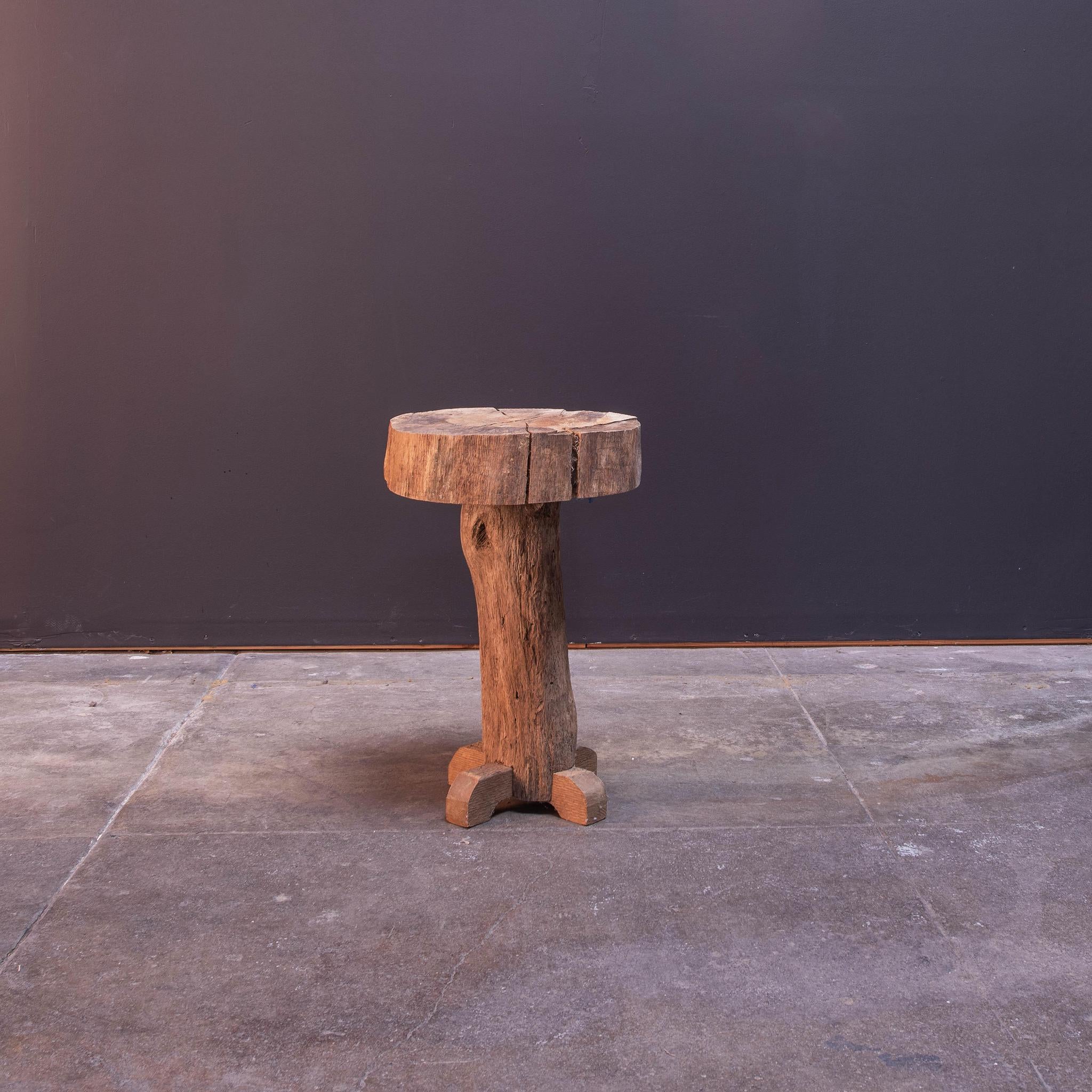 Live Oak Endgrain Side Table