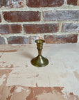 Antique Brass Candle Stands - Small