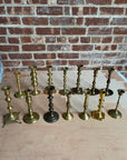 Antique Brass Candle Stands