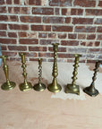 Antique Brass Candle Stands